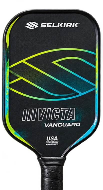A pickleball paddle